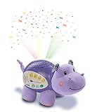 VTech Baby Sternenlicht Nilpferd – Einschlafhilfe mit Sternenlicht-Projektor, Musik, Gute-Nacht-Geschichten und Geräuschen – Für Kinder von 0-24 Monaten