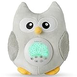 Spieluhr Baby Schrei-aktivierter Sensor Weisses Rauschen Spielzeug -Einschlafhilfe Babys- Eule Sound machine -Kleinkind Schlafhilfe -Baby Nachtlicht -Einzigartiges Baby Geschenk -Kinderwagen Spielzeug