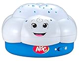 Simba 104010190 - ABC Baby Nachtlicht mit Spieluhr, Wolke, mit Schlaflied 'Guten Abend Gute Nacht', 12cm, ab den ersten Lebensmonaten