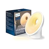 Philips HF3651/01, Wake Up Light, Plastik, Weiß, 12 x 19 x 19 cm [Energieklasse G]