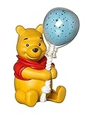 TOMY Nachtlicht Sternenhimmel'Winnie Puuh Ballon-Nachtlicht' mehrfarbig - Einschlafhilfe für Babys mit Musik - vereint Babyspieluhr und Schlummerlicht - ab 0 Monate