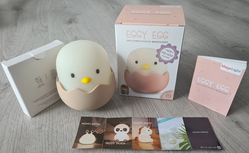 MegaLight Eggy Egg RGB Nachtlicht im Test