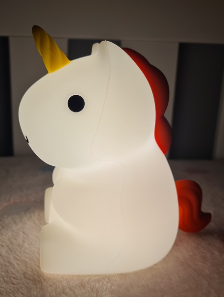 Nachtlicht Magic im bunte Test Einhorn Das Maggy